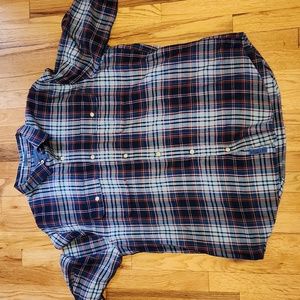 Lucky Brand mens XXL 100% cotton Flannel shirt.